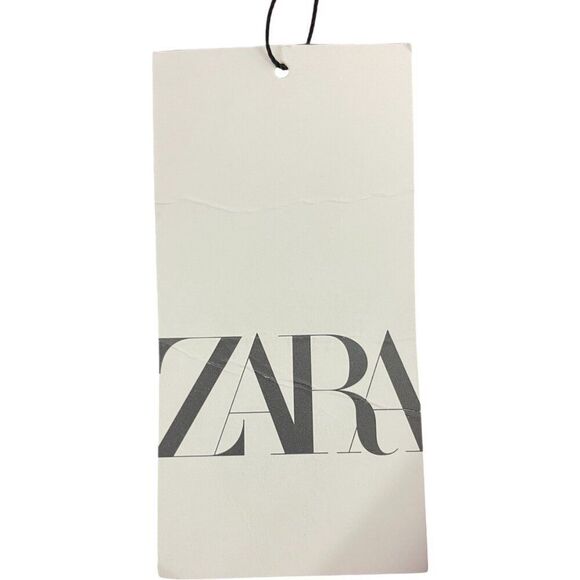 Zara Womens Mini Romper Dress L Pink Long sleeve satin effect 2231/845 NWT - Picture 11 of 16